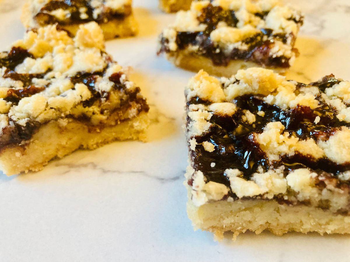 Elderberry Shortbread Bars With Crumble Topping: Get Healthy With Dessert