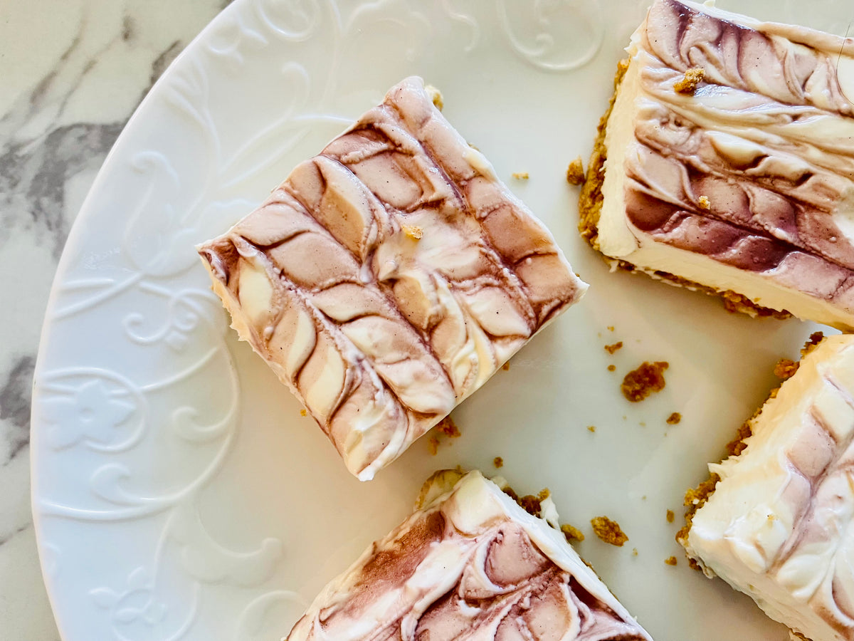 No-Bake Elderberry Cheesecake Bars: Made in Less Than 30 Minutes