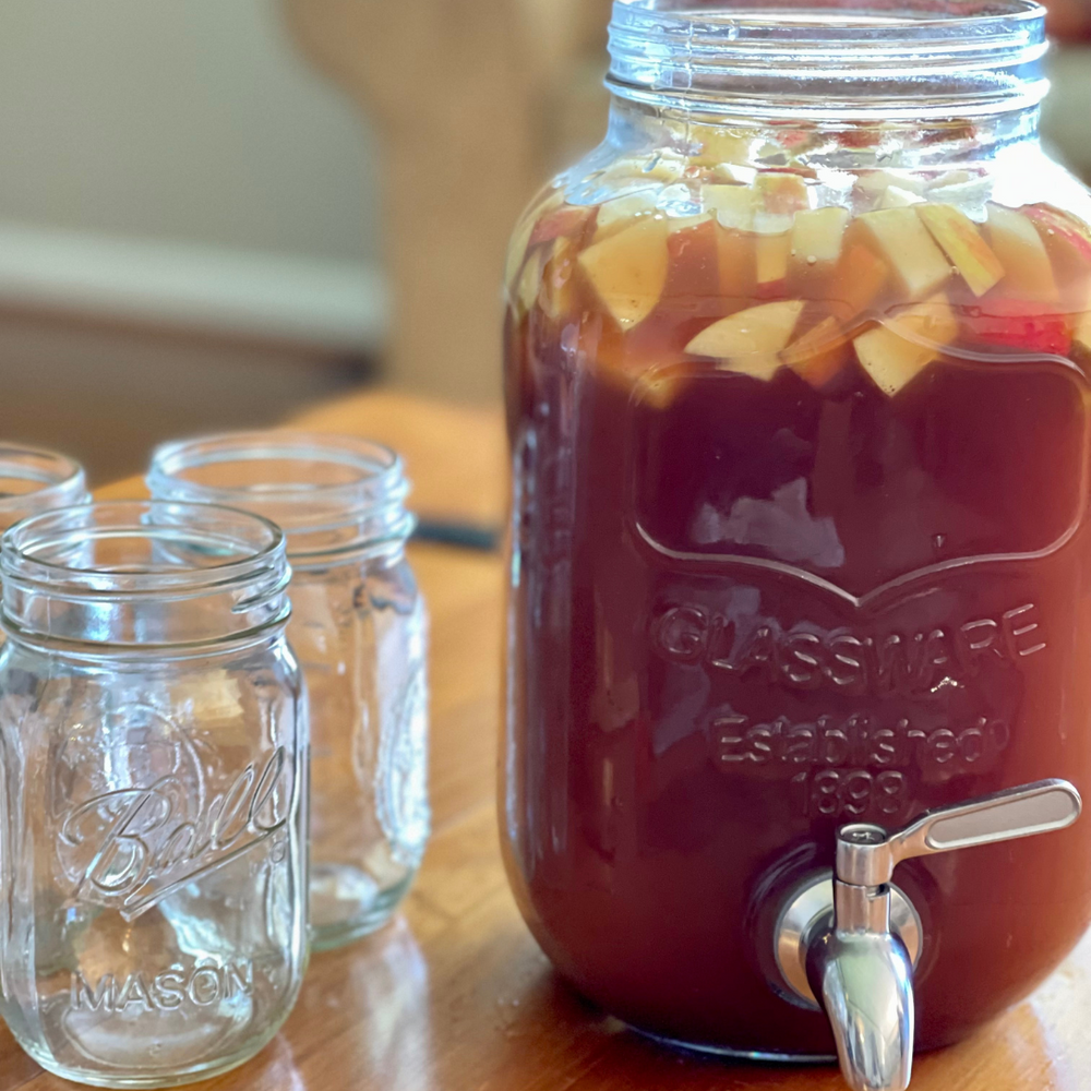 Fall Elderberry Cider Sangria: Crisp, Sweet & Perfect by a Fire