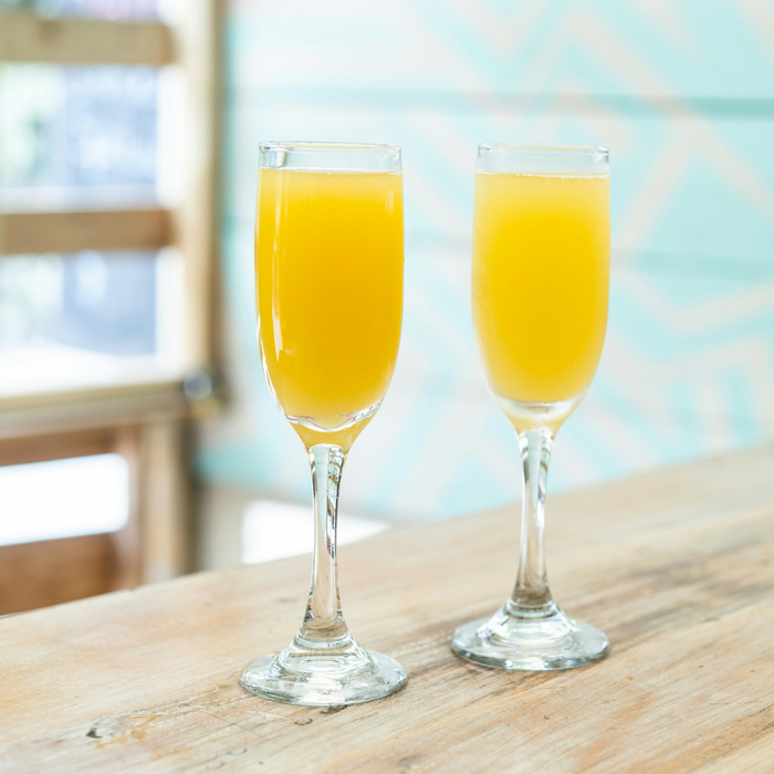 Elderberry mimosas