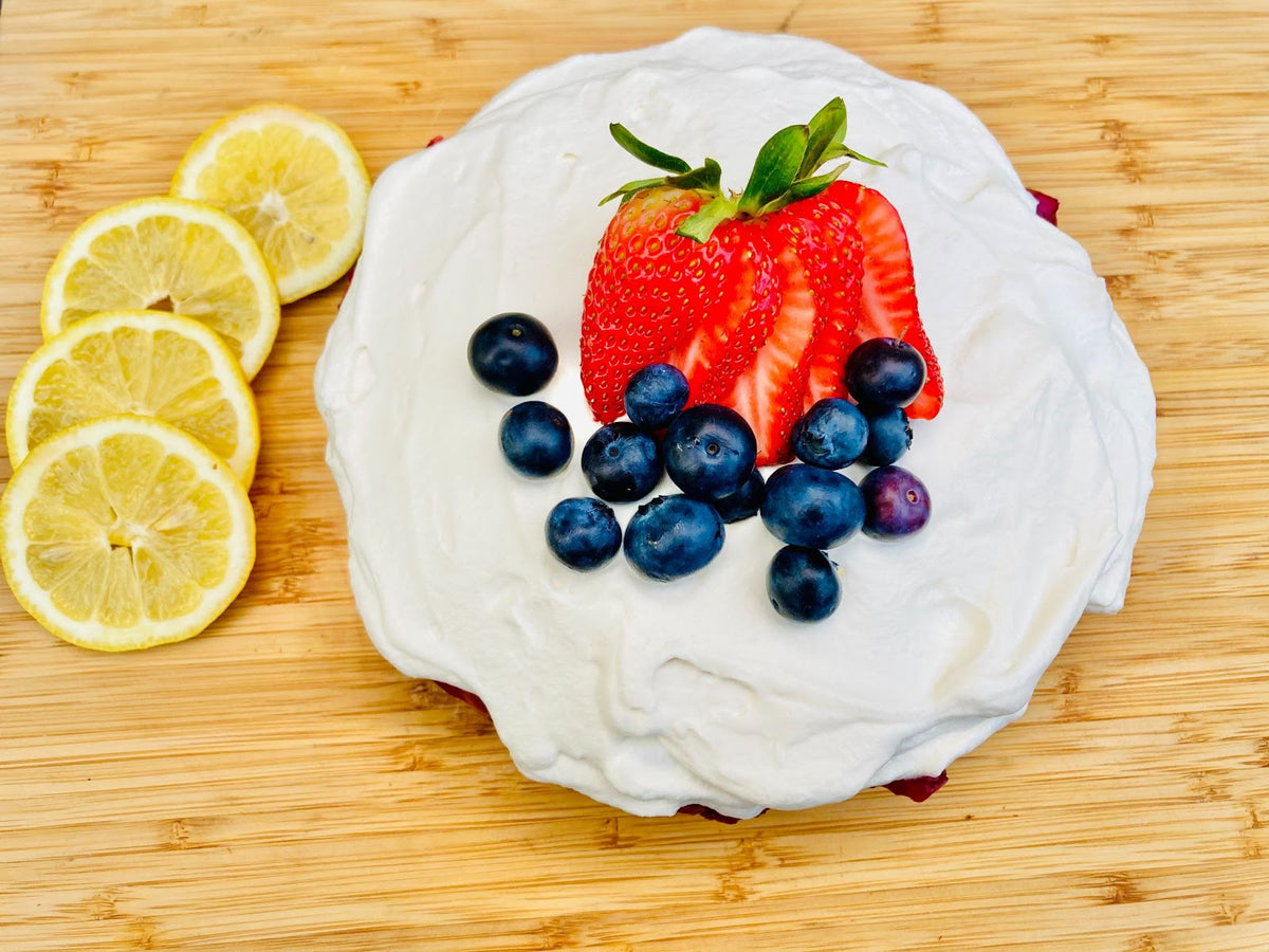 Lemon Elderberry Poke Cake — A Cool and Creamy Summer Delight