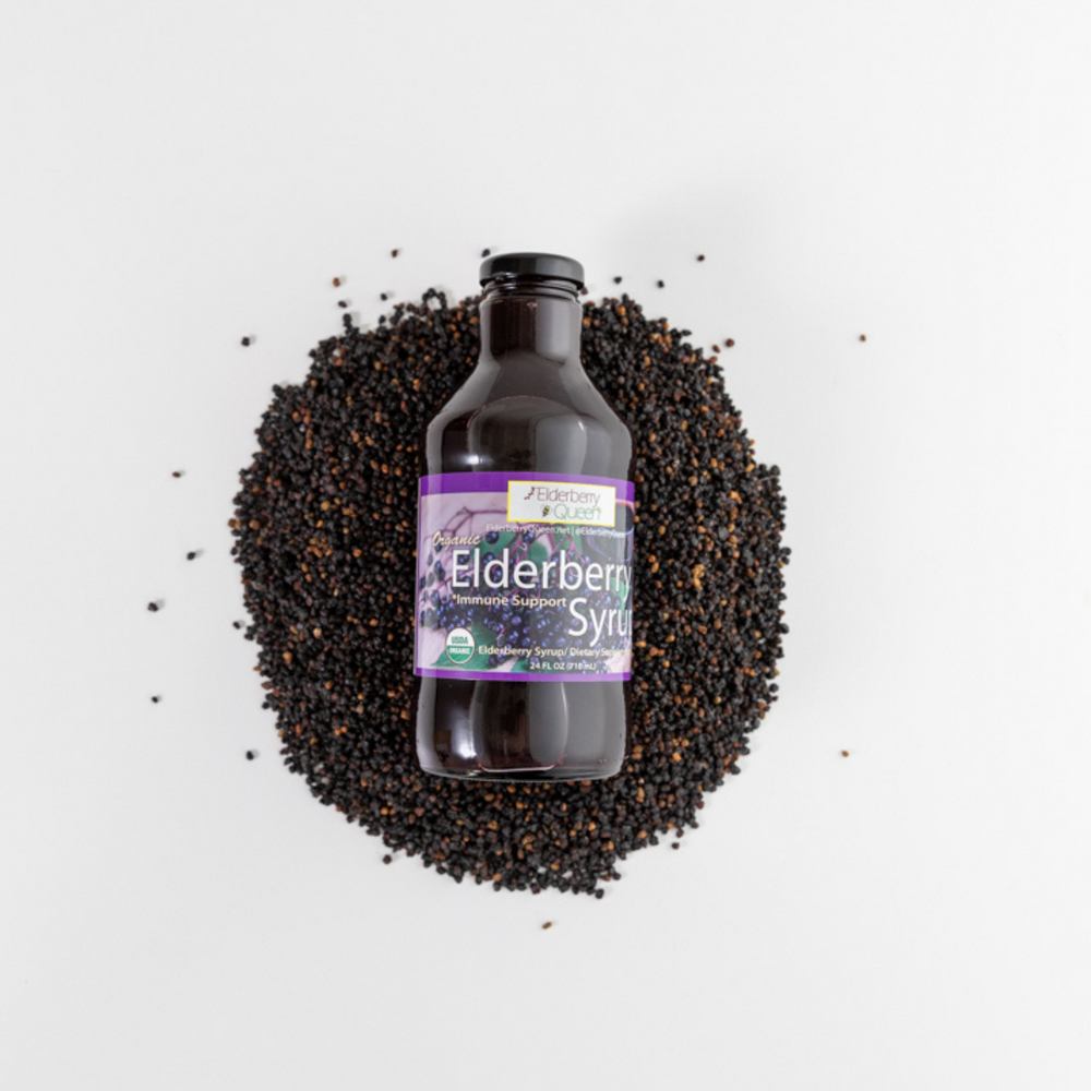 Organic Elderberry Syrup 24oz