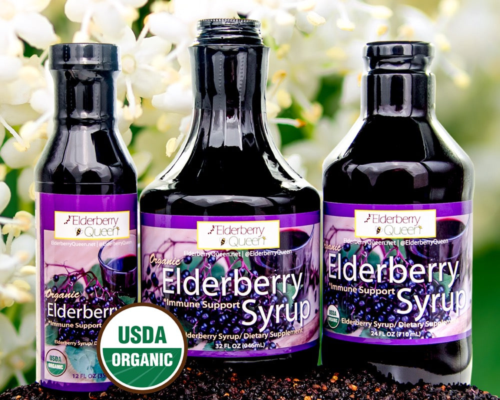 Wholesale: Organic Elderberry Syrup