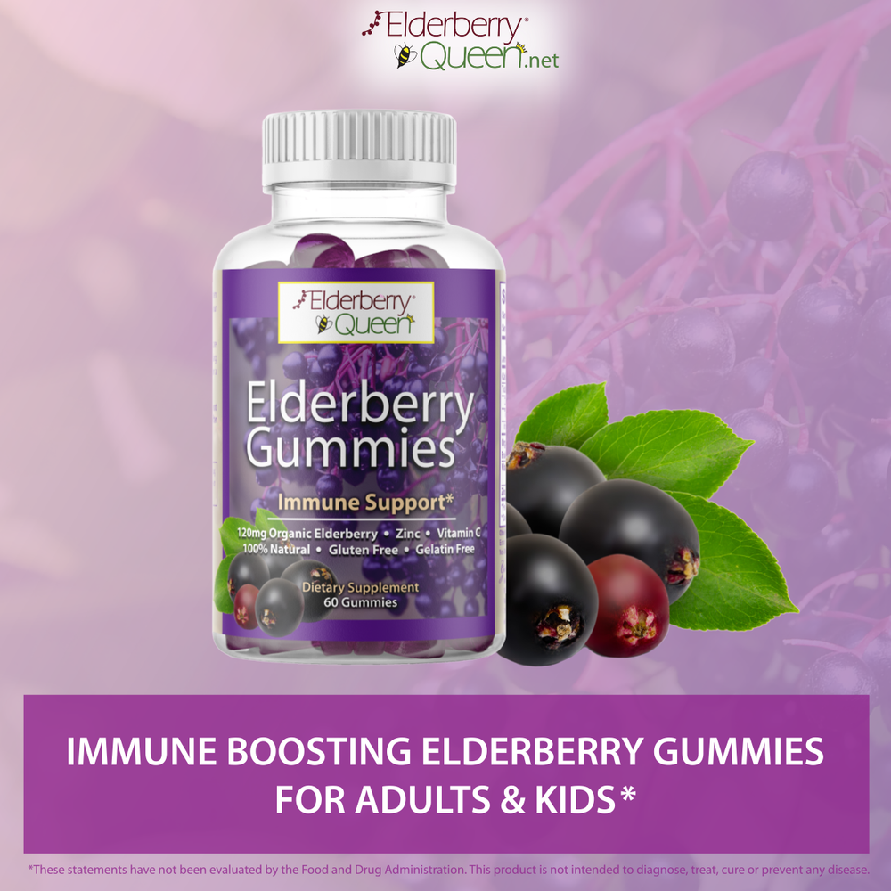 Wholesale: Elderberry Gummies with Vitamin C & Zinc