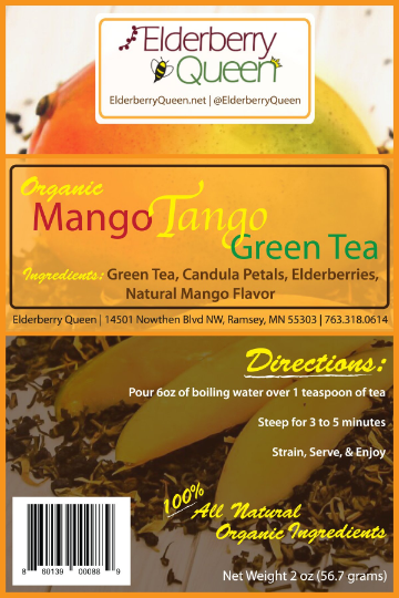 Wholesale: Decaffeinated Mango Tango Green Tea