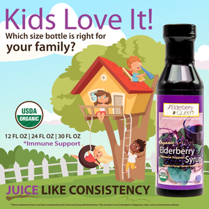 Wholesale: Organic Elderberry Syrup